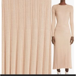 NWOT Zimmermann midi knitted dress in creamy colors size 4.